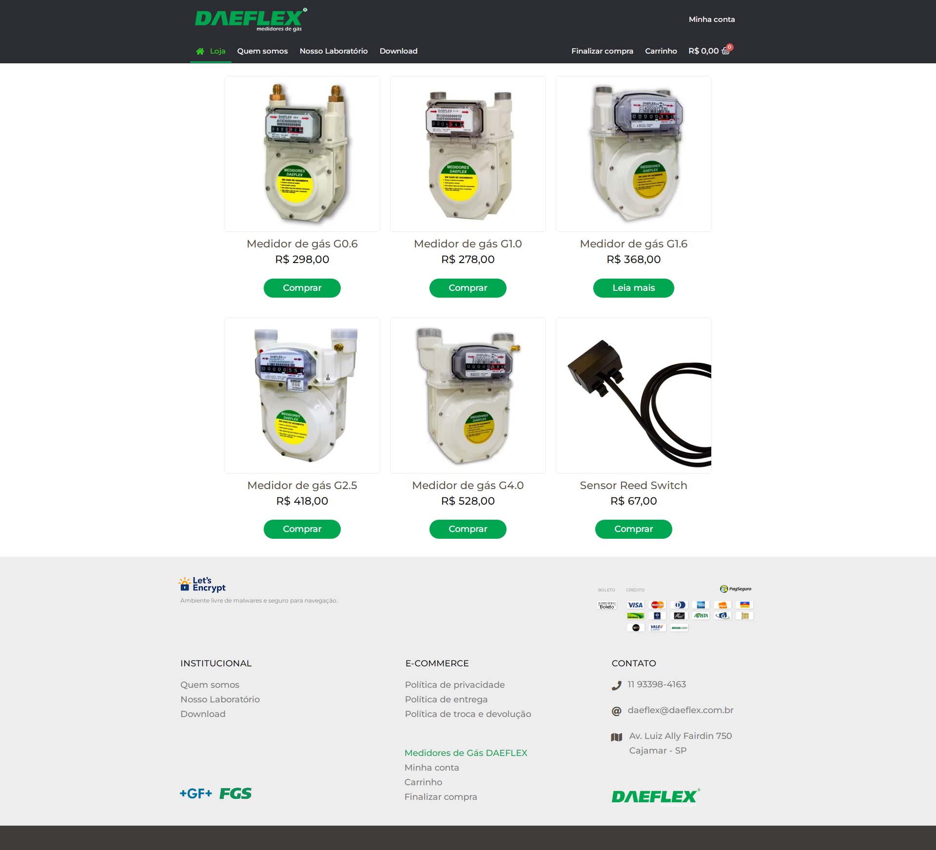 DAEFLEX - Projeto e-commerce - DIG mkt digital