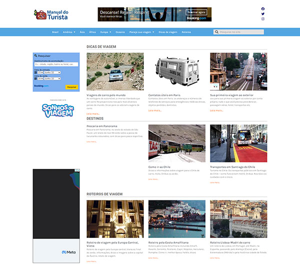 Portfólio - Manual do Turista - DIG mkt digital